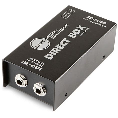 do electric guitard snd keyboards need passive direct boxes|best direct box for dis.